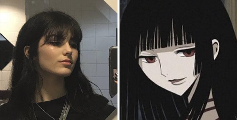 25 personajes de anime y de sus homólogos en la vida real 25 personajes de anime y de sus homólogos en la vida real