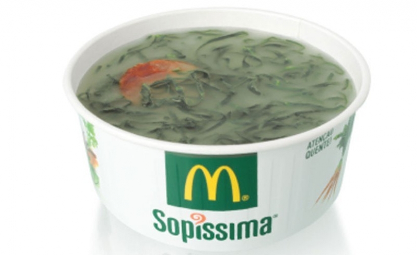 25 unique dishes offered by the restaurants of McDonald's in different countries