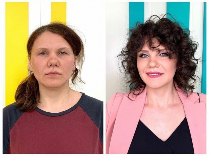 30 amazing transformations: before and after the meeting with the stylist Alexander horn