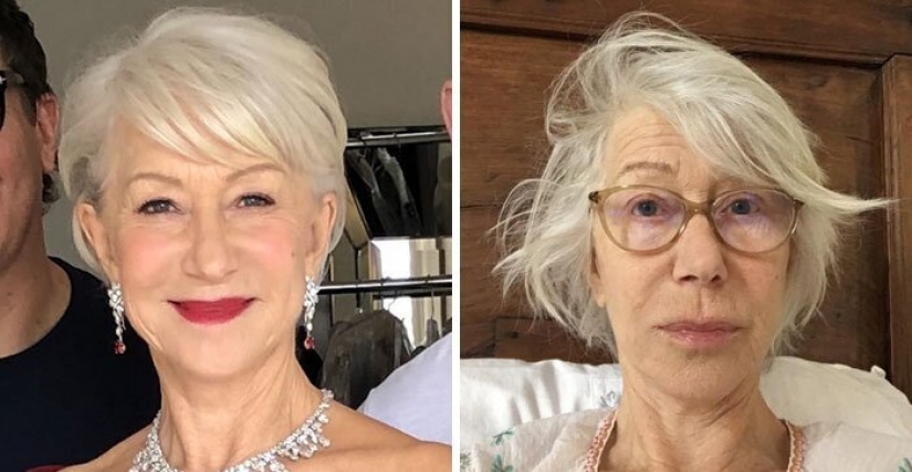 30 estrellas en aislamiento: como la cuarentena, tiene un impacto en la apariencia de las celebridades