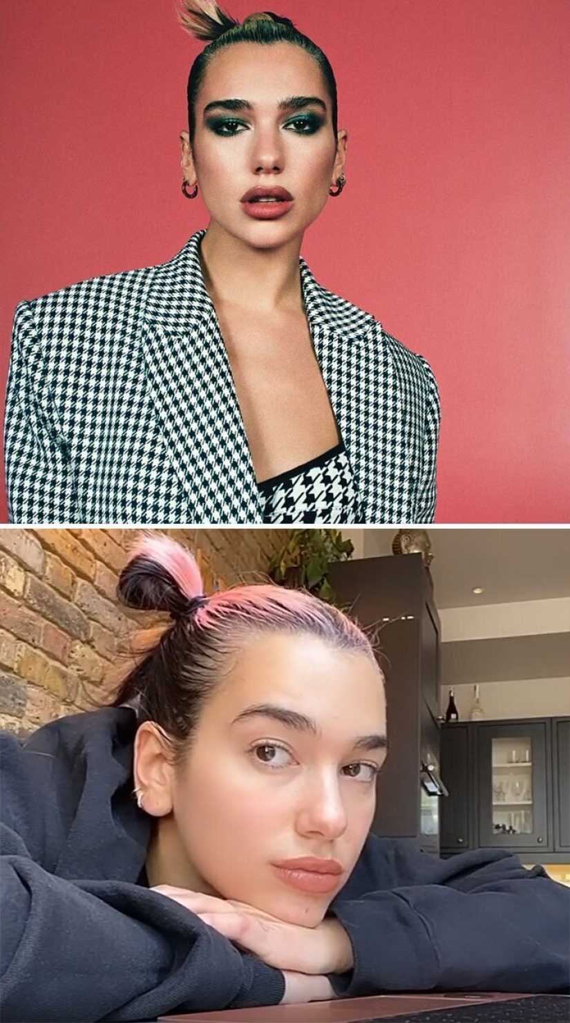 30 estrellas en aislamiento: como la cuarentena, tiene un impacto en la apariencia de las celebridades 30 estrellas en aislamiento: como la cuarentena, tiene un impacto en la apariencia de las celebridades