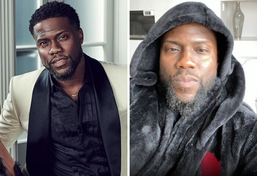 30 stars in isolation: as the quarantine has impact on the appearance of celebrities