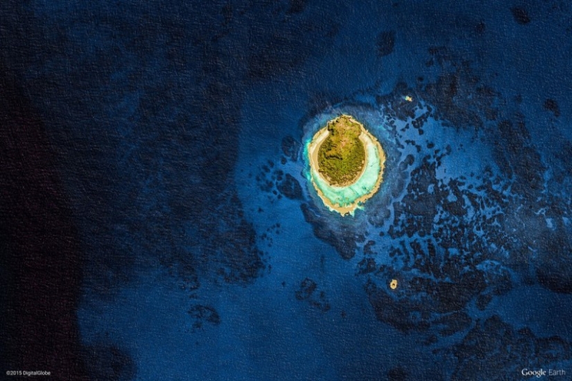 44 amazing abstract picture with Google Earth