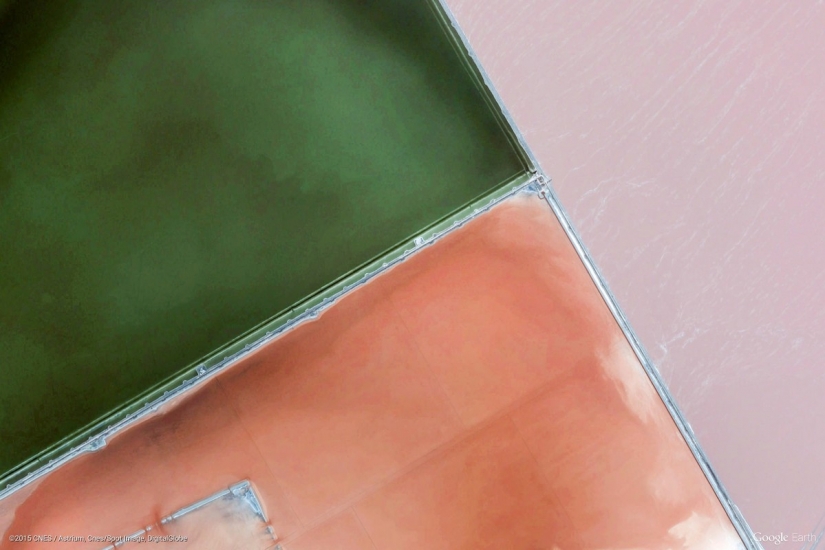 44 amazing abstract picture with Google Earth