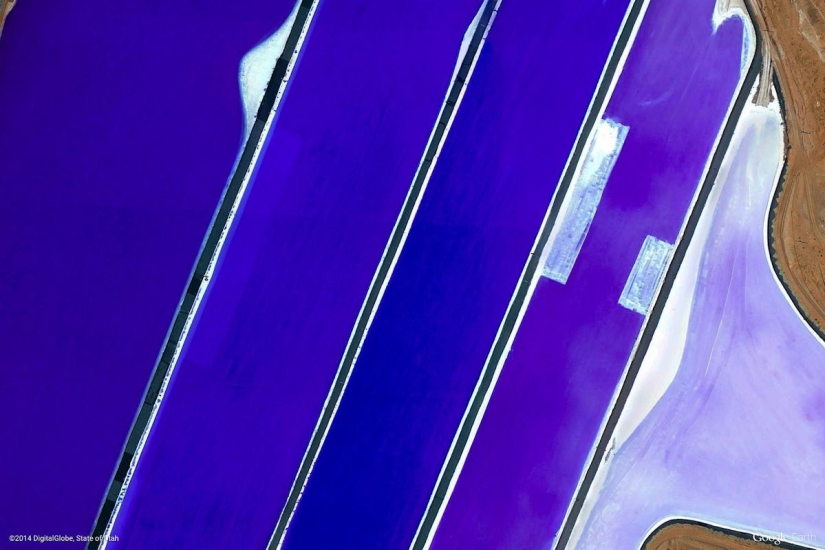 44 amazing abstract picture with Google Earth