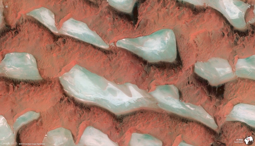 44 amazing abstract picture with Google Earth