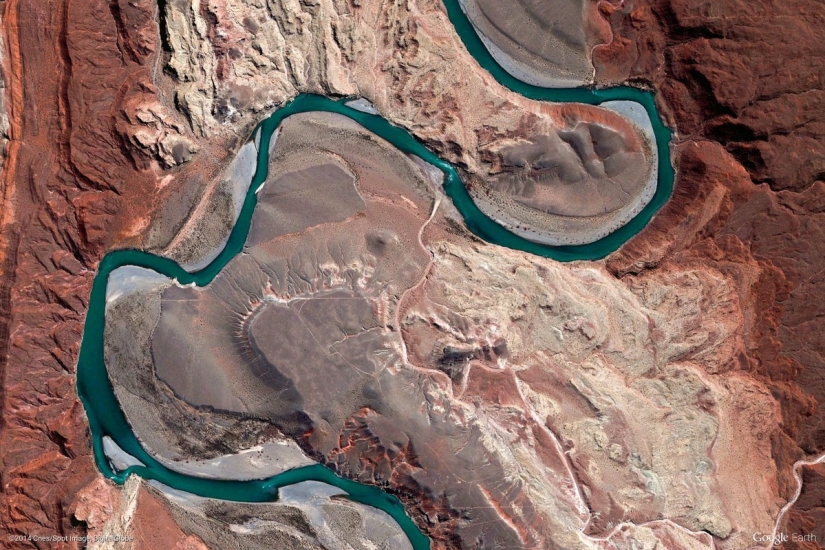 44 increíble imagen abstracta con Google Earth