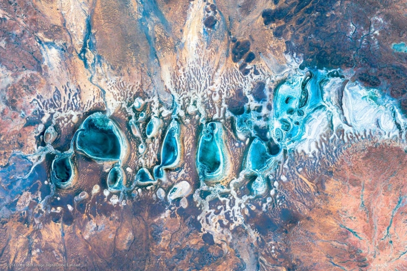 44 increíble imagen abstracta con Google Earth