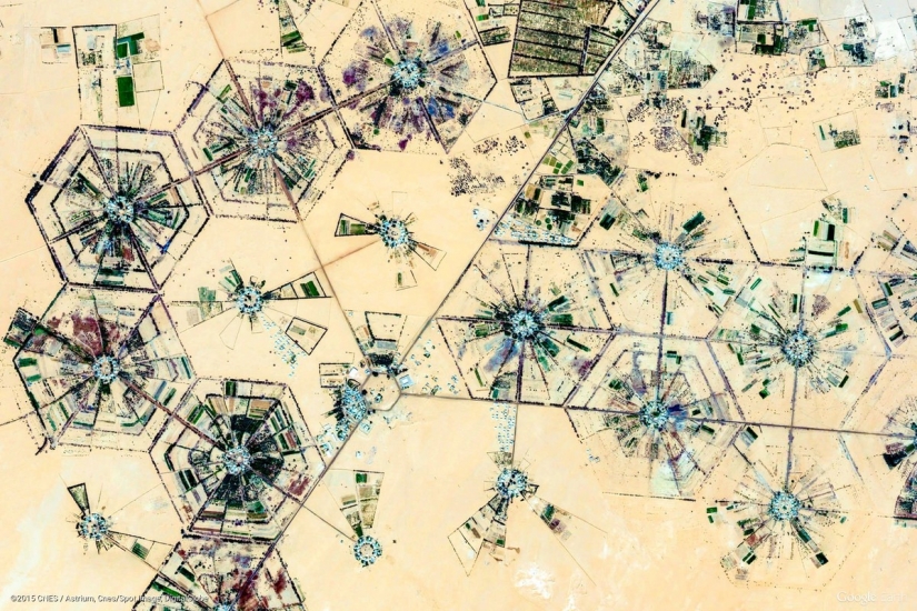44 increíble imagen abstracta con Google Earth