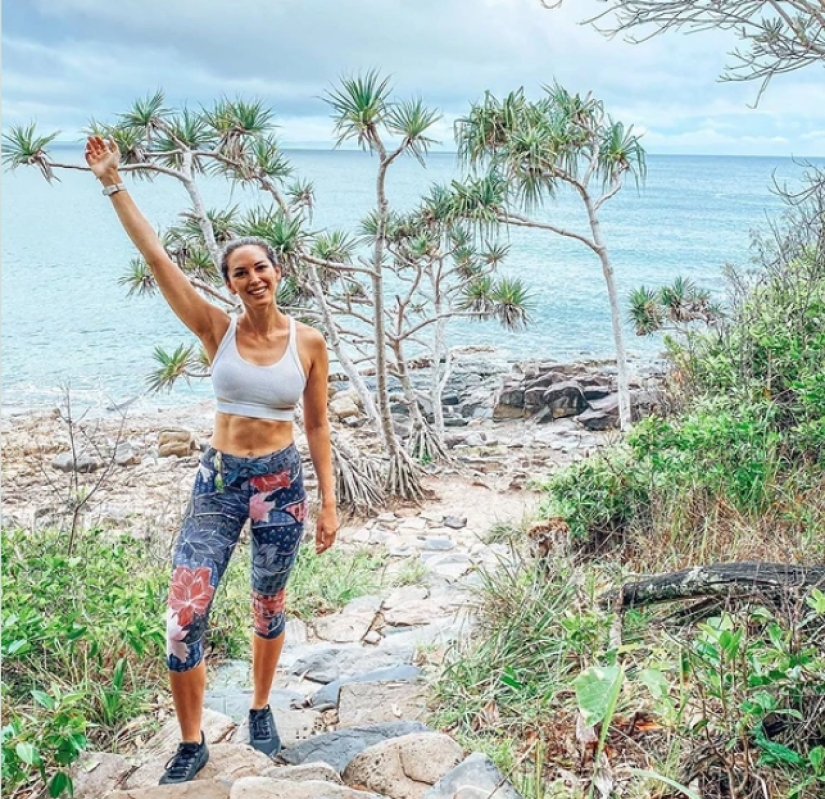 7 habits for a perfect figure from the fitness star from Australia 7 habits for a perfect figure from the fitness star from Australia