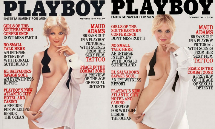 7 models Playboy has recreated his famous cover