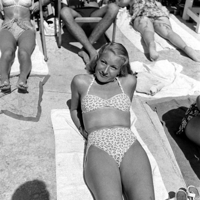 73 years ago there was the smallest swimsuit in the world — bikini