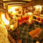 A fan of Tolkien built the hobbit house and lived 20 years in it