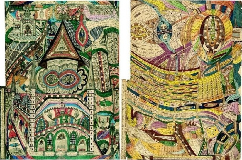 A fantastic autobiography of Adolf Wolfli, who spent 35 years in a mental hospital