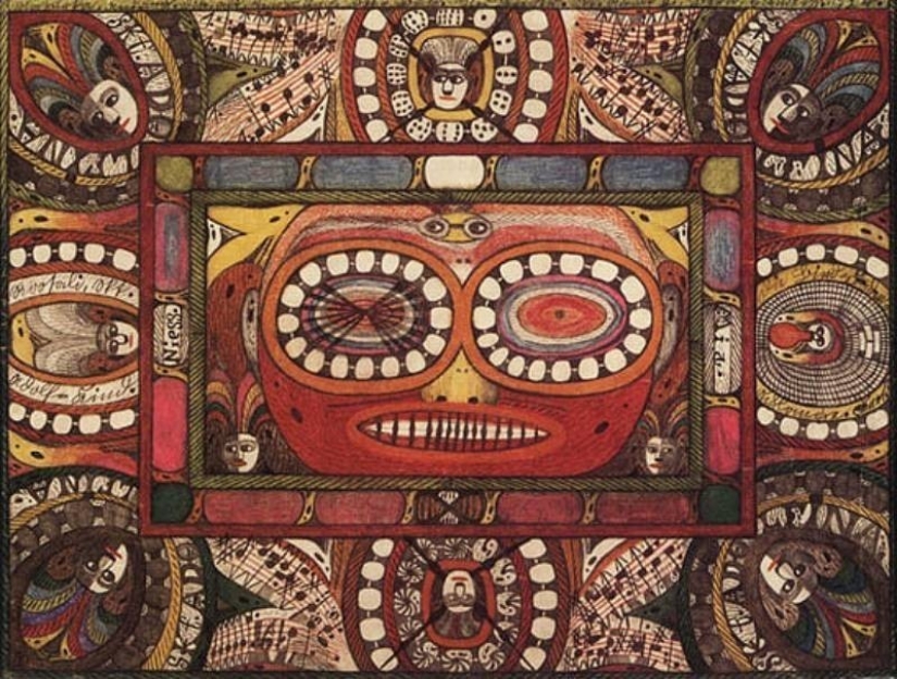 A fantastic autobiography of Adolf Wolfli, who spent 35 years in a mental hospital