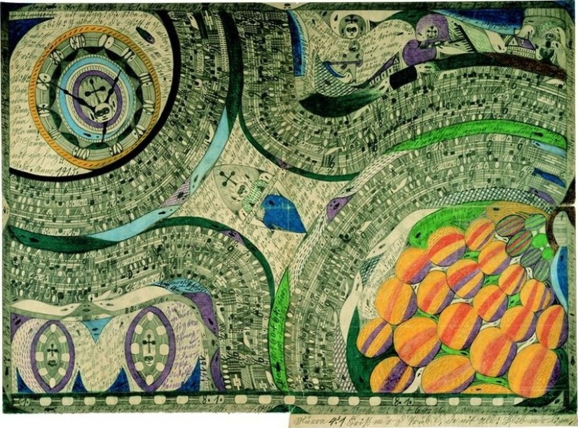 A fantastic autobiography of Adolf Wolfli, who spent 35 years in a mental hospital