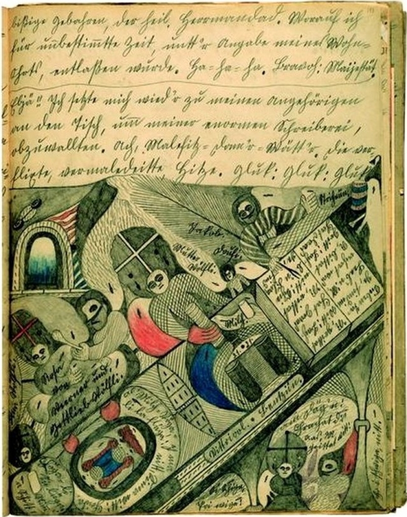 A fantastic autobiography of Adolf Wolfli, who spent 35 years in a mental hospital