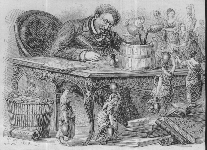 A single bottle of wine for the Musketeers, or As we have been deceived by Dumas