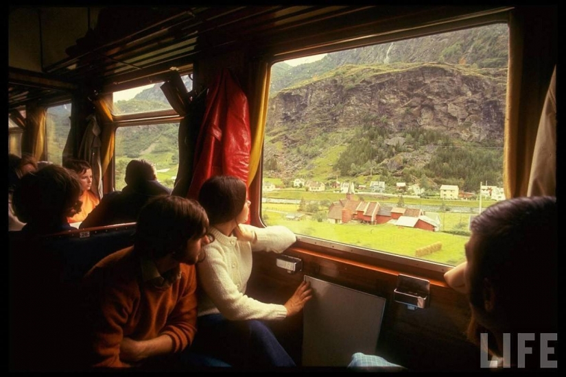 A trip to Europe in 1970 on the train A trip to Europe in 1970 on the train