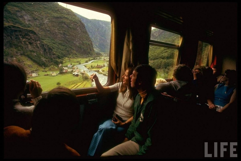 A trip to Europe in 1970 on the train A trip to Europe in 1970 on the train