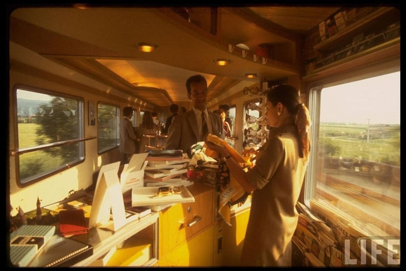 A trip to Europe in 1970 on the train A trip to Europe in 1970 on the train