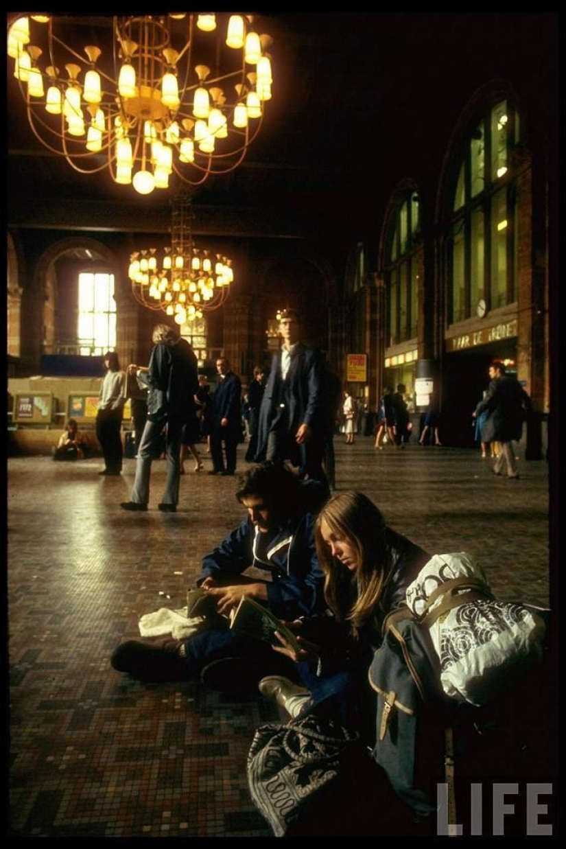A trip to Europe in 1970 on the train A trip to Europe in 1970 on the train