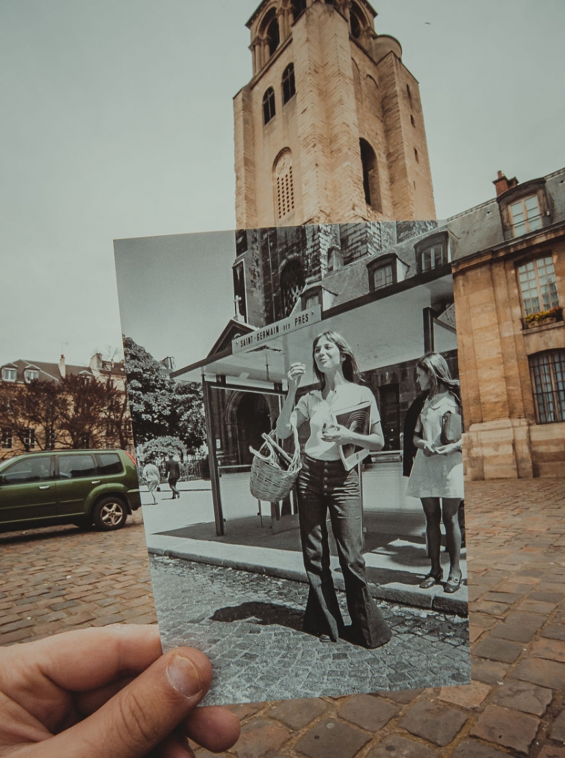 A window to the past: a resident of Baku combines old photos with modern types A window to the past: a resident of Baku combines old photos with modern types