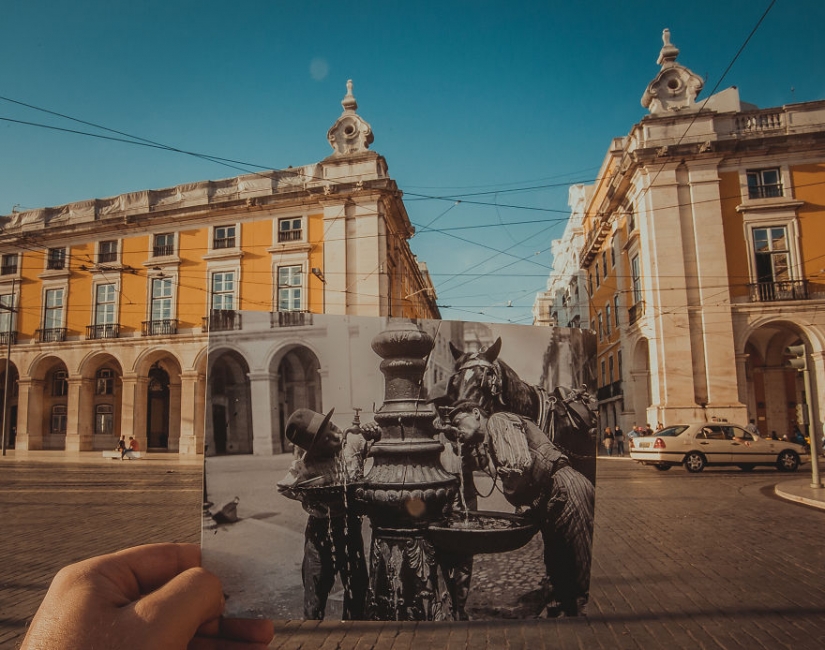 A window to the past: a resident of Baku combines old photos with modern types A window to the past: a resident of Baku combines old photos with modern types