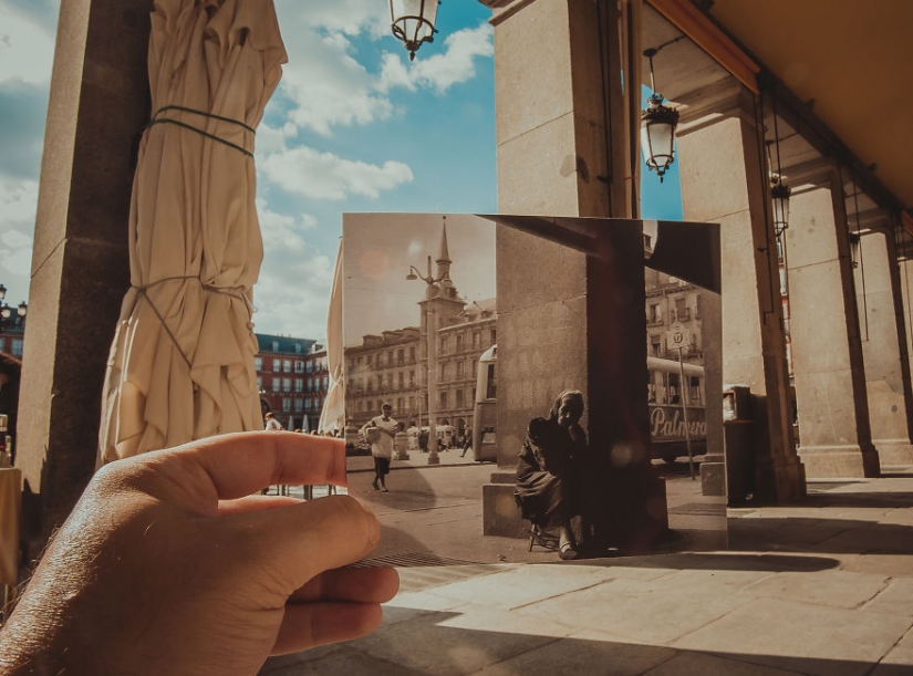 A window to the past: a resident of Baku combines old photos with modern types A window to the past: a resident of Baku combines old photos with modern types