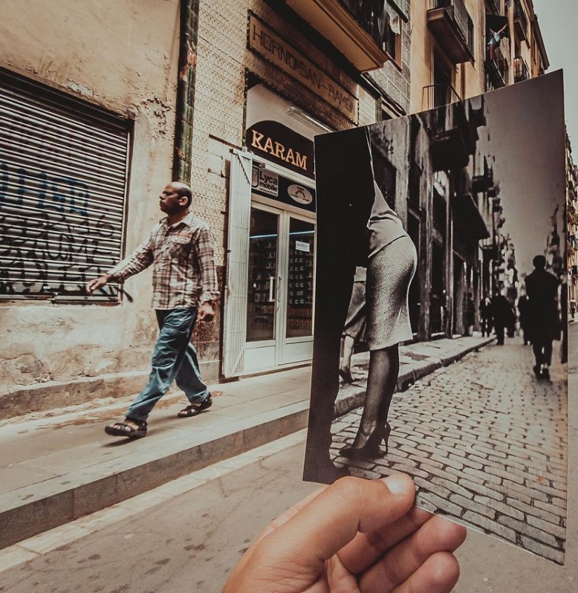 A window to the past: a resident of Baku combines old photos with modern types A window to the past: a resident of Baku combines old photos with modern types