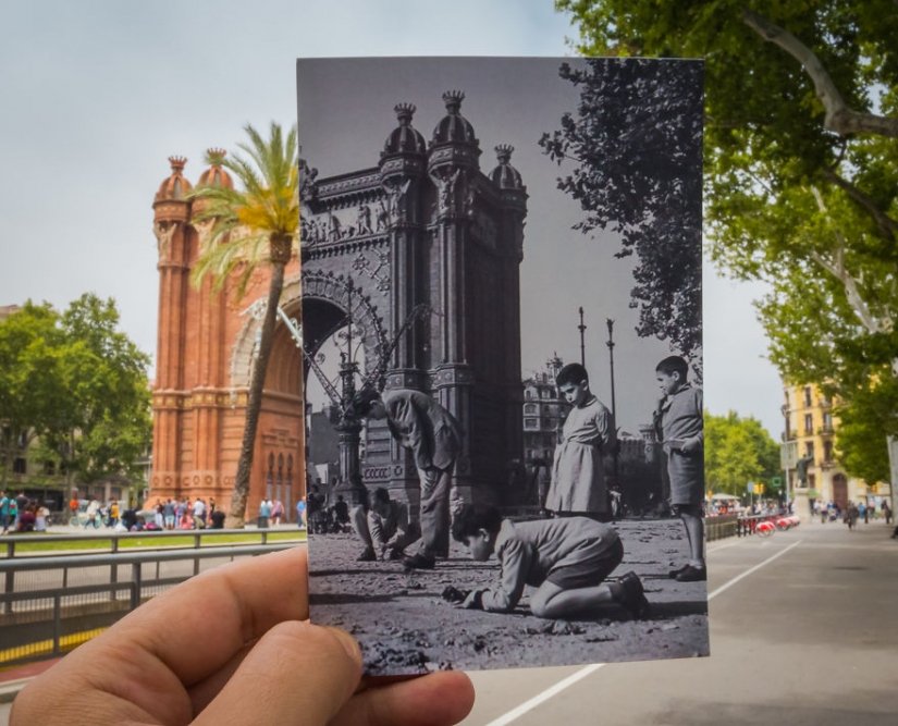 A window to the past: a resident of Baku combines old photos with modern types A window to the past: a resident of Baku combines old photos with modern types