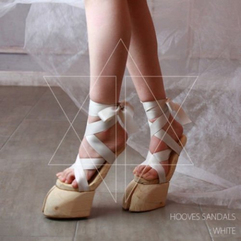 All cows, and I graceful deer: the Japanese brand released the "hooves" for women All cows, and I graceful deer: the Japanese brand released the "hooves" for women