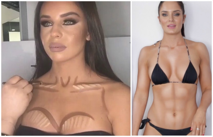 Almighty contouring: how to increase the chest, inflate the press and make hair thicker Almighty contouring: how to increase the chest, inflate the press and make hair thicker