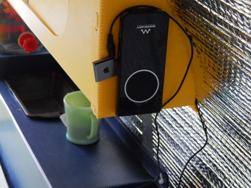 American many years of traveling in the tiny cabin he had built with his own hands