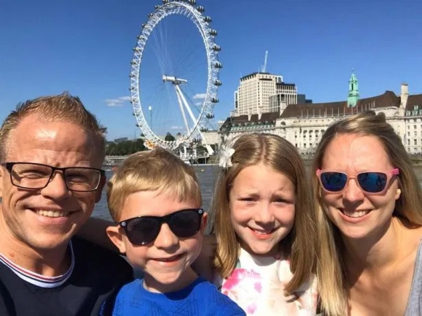 Amor VS peso: cónyuge ayudó a los Británicos a cambiar más allá del reconocimiento