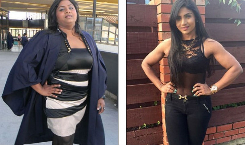 Amor VS peso: cónyuge ayudó a los Británicos a cambiar más allá del reconocimiento