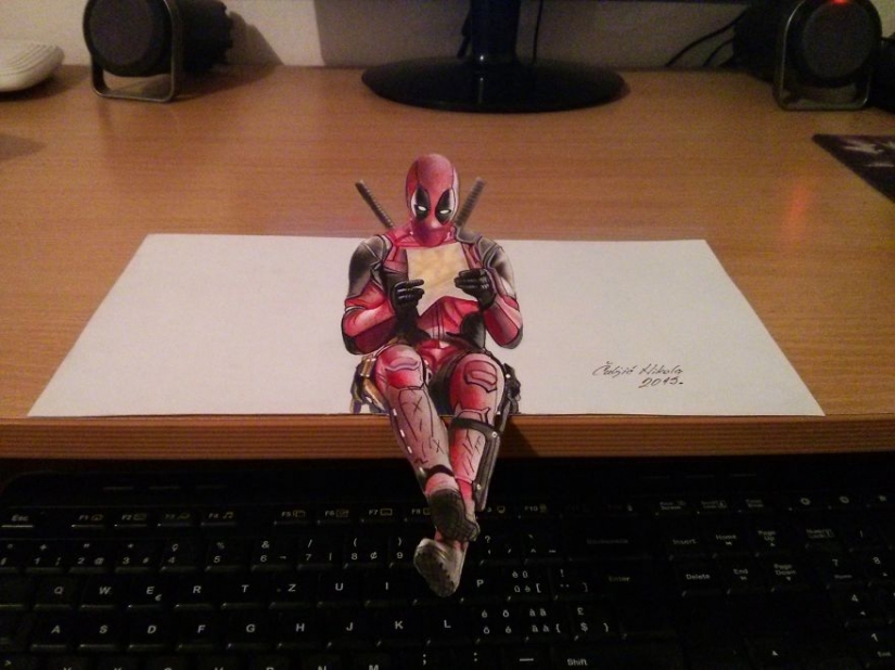 And I want to touch it: Hyper realistic 3D drawings