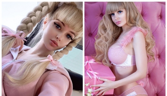 Angelica Kenova — la chica de la que los padres de familia realizan una muñeca Barbie de vida
