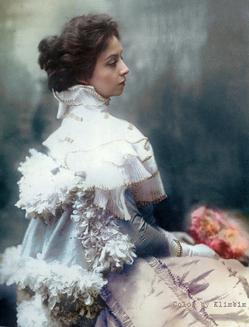 Anna Pavlova y otras bellezas de la Rusia zarista en kolonisierung de archivo de la foto