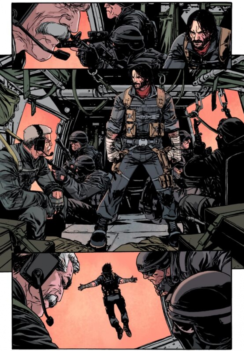 Another talent is revealed: Keanu Reeves involved in the creation of comics