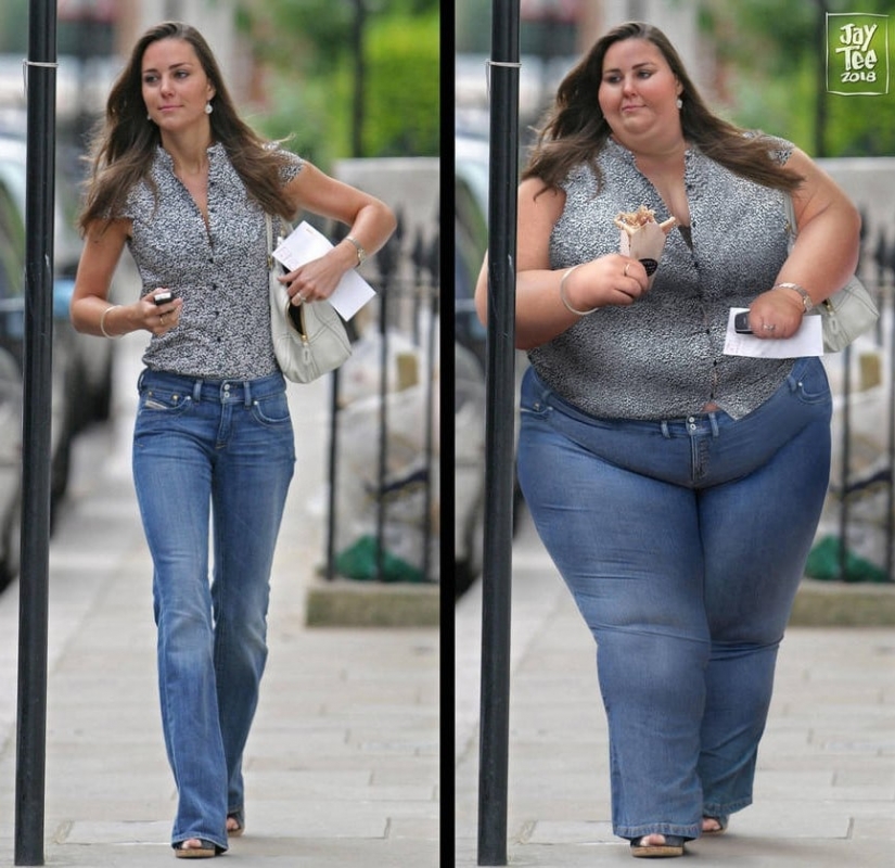 Artist adds star weight, wanting to show that beauty is all sizes