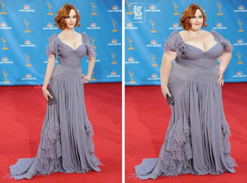 Artist adds star weight, wanting to show that beauty is all sizes