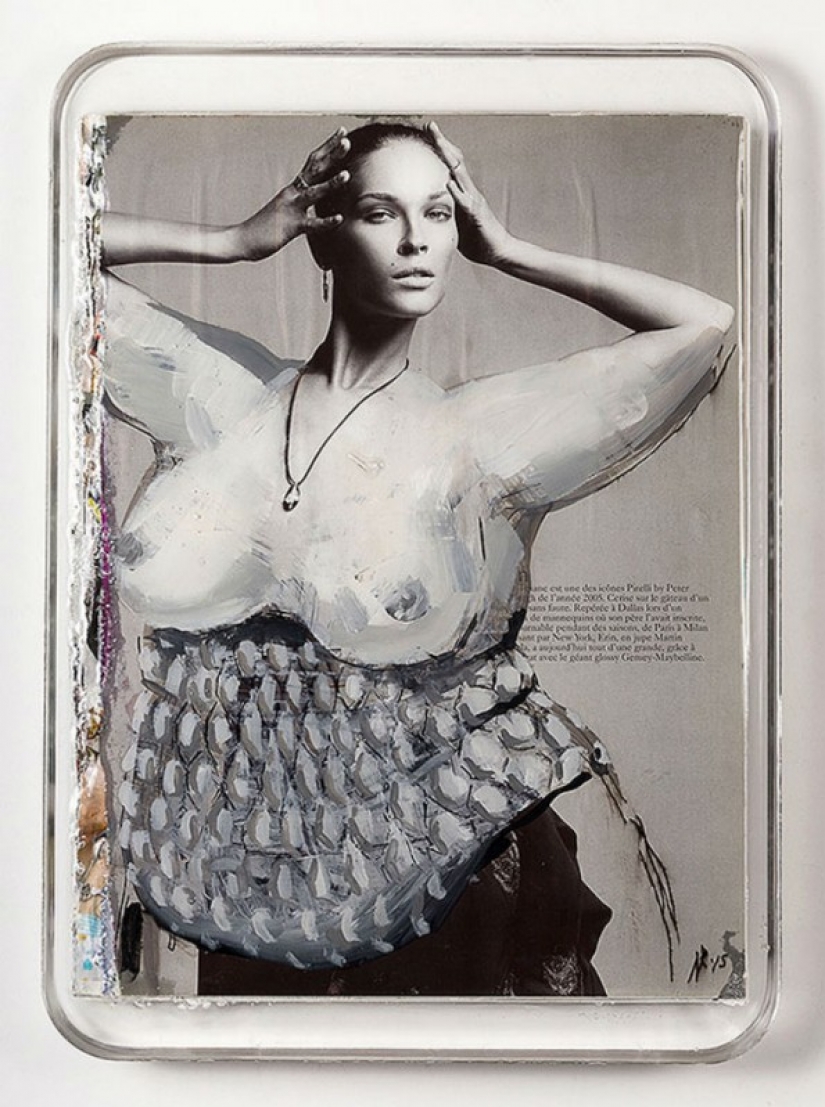 Artista turco coquetea con la inalcanzable tamaños flaco modelos