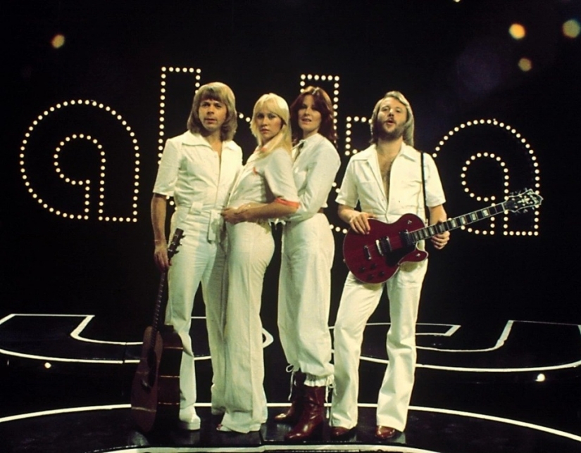 As the first tour group ABBA was almost the last in their career