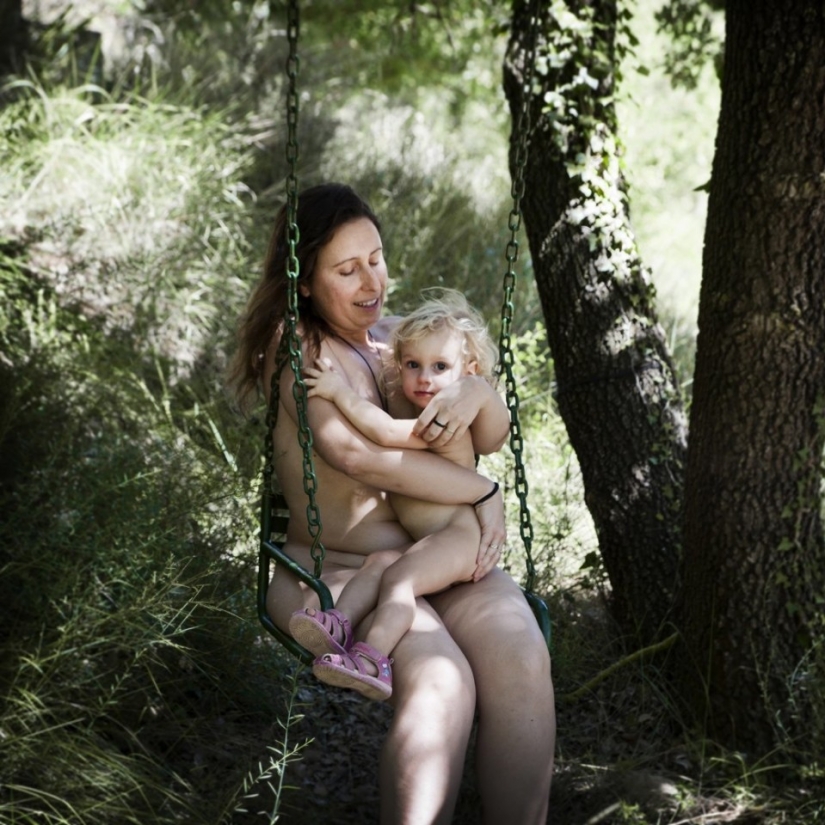 As the Spanish nudists and new agery restore the abandoned village As the Spanish nudists and new agery restore the abandoned village