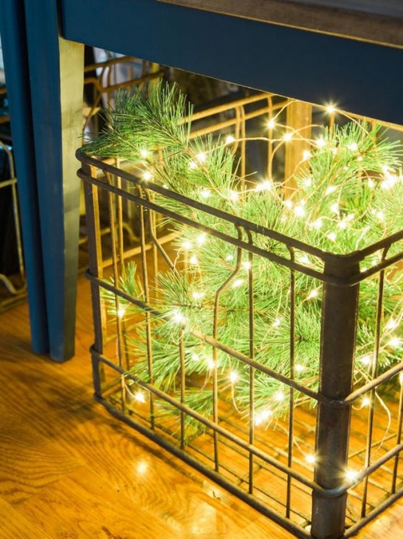 At the last moment: Christmas decor for the lazy