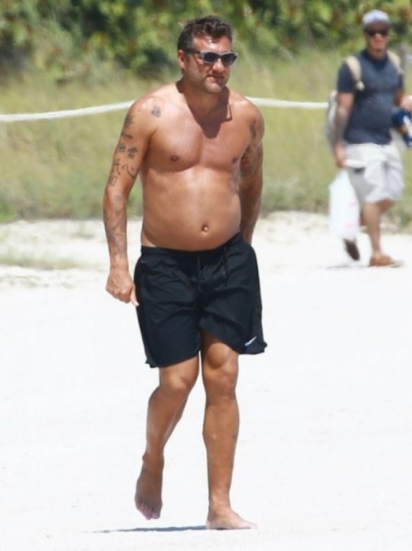 Athletes before and after: who got fat after retirement Athletes before and after: who got fat after retirement