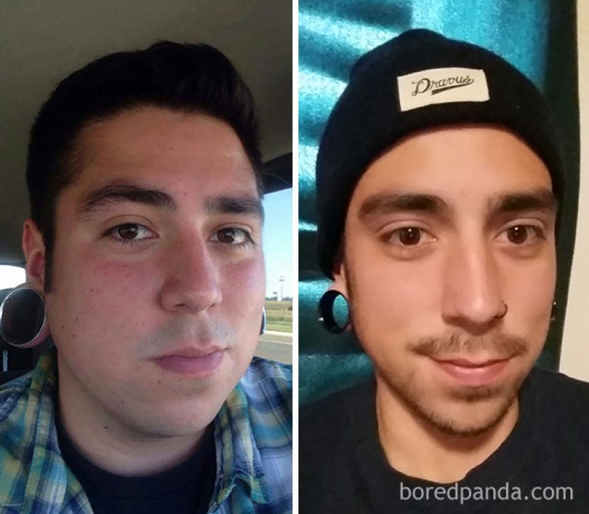 Before and after: how to change the appearance of the person who stops drinking