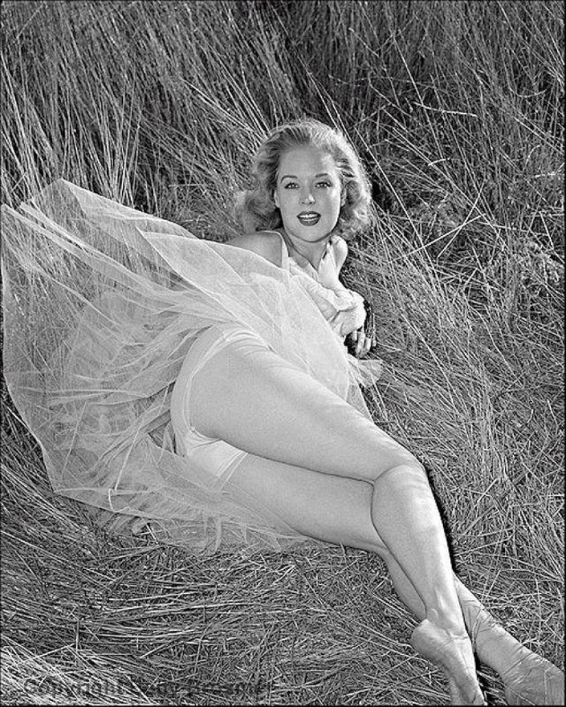 Betty Brosmer — el dueño de las más bellas figuras de 50 años