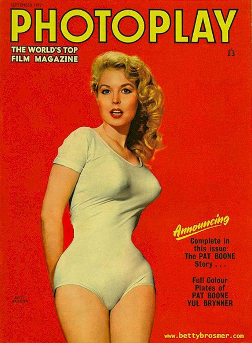Betty Brosmer — the owner of the most gorgeous figures 50 years